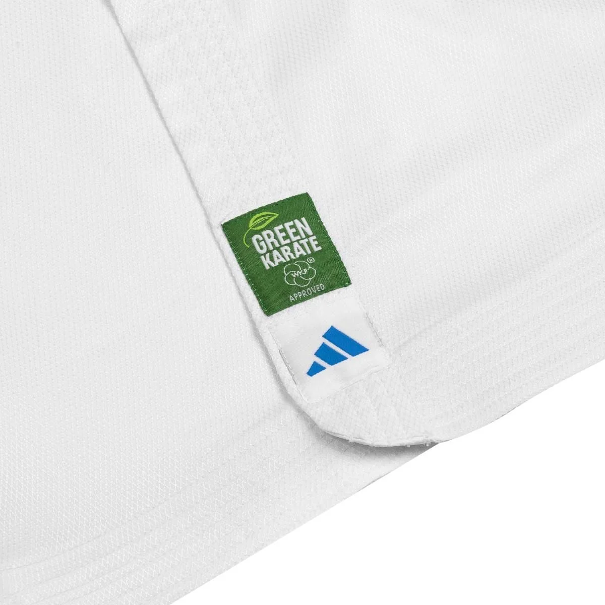 adidas Adi-Zero Karate Suit WKF Approved Kumite Gi Red & Blue Uniform Set - Image 6