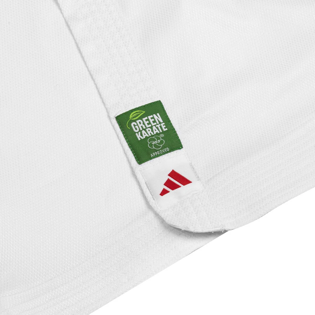 adidas Adi-Zero Karate Suit WKF Approved Kumite Gi Red & Blue Uniform Set - Image 7