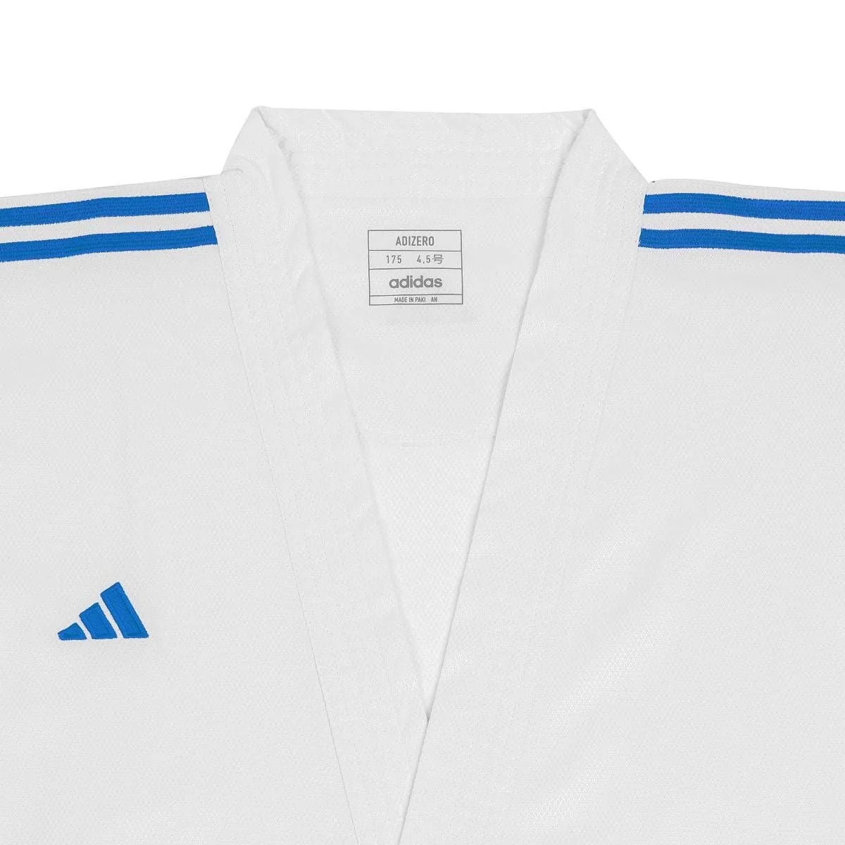 adidas Adi-Zero Karate Suit WKF Approved Kumite Gi Red & Blue Uniform Set - Image 8