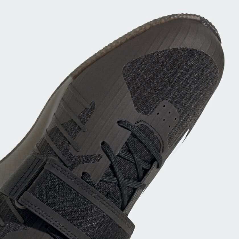 adidas Mens Adipower III Squat Shoes Black Weightlifting - Image 5
