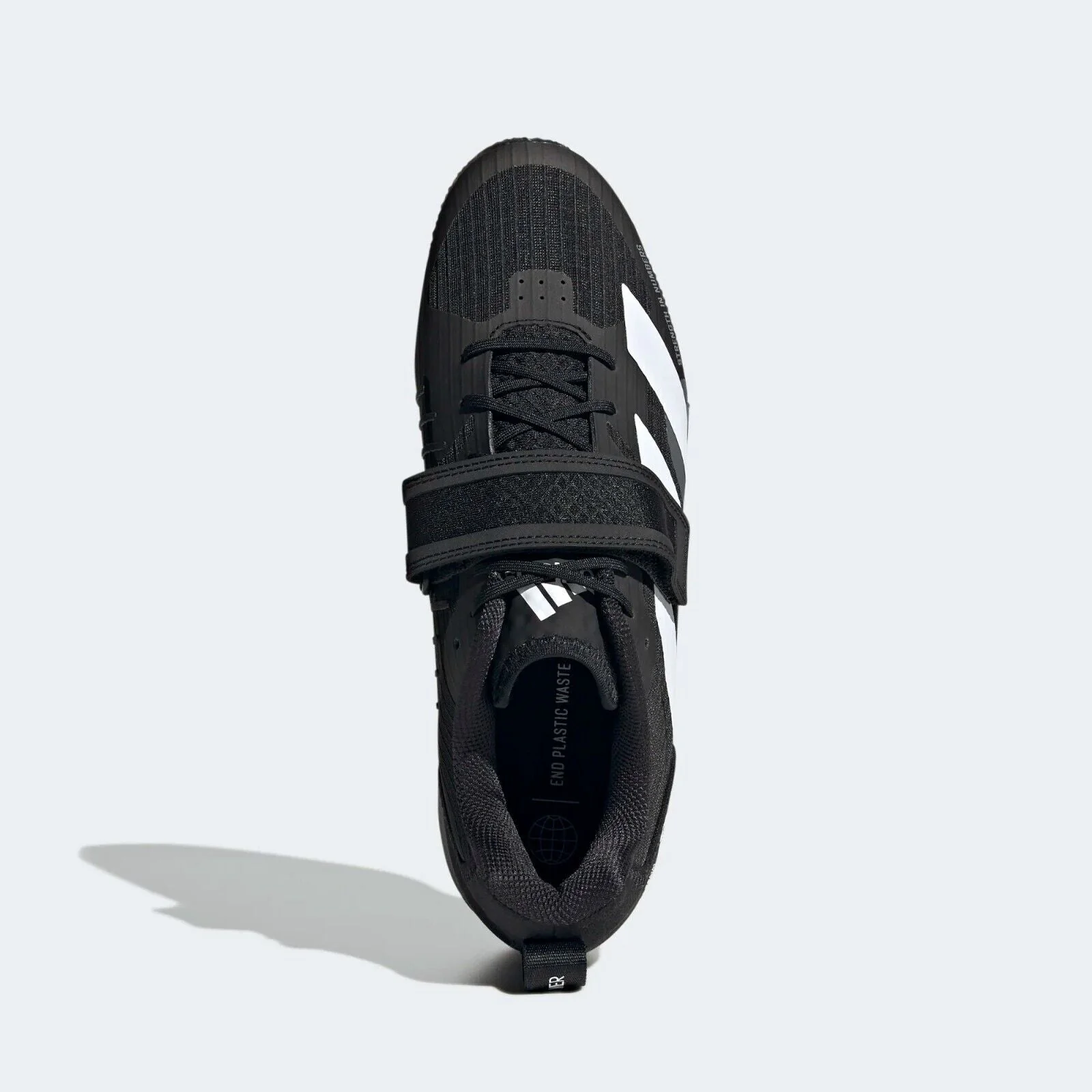 adidas Mens Adipower III Squat Shoes Black Weightlifting - Image 9