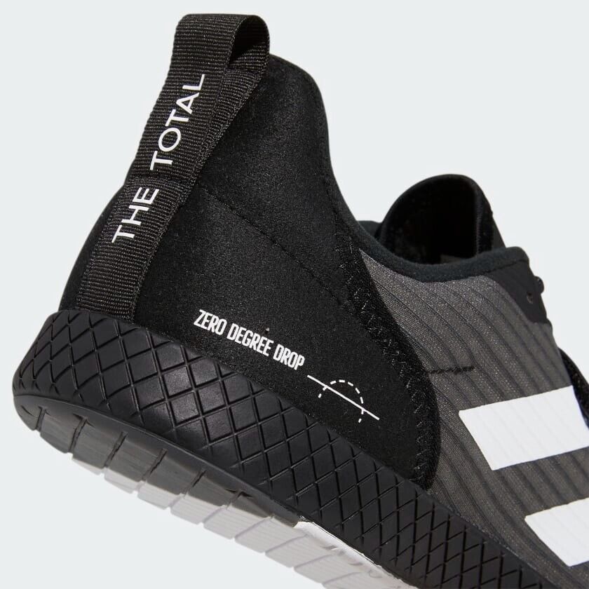 adidas Total Weightlifting Shoes Deadlift Black Mens - Image 3