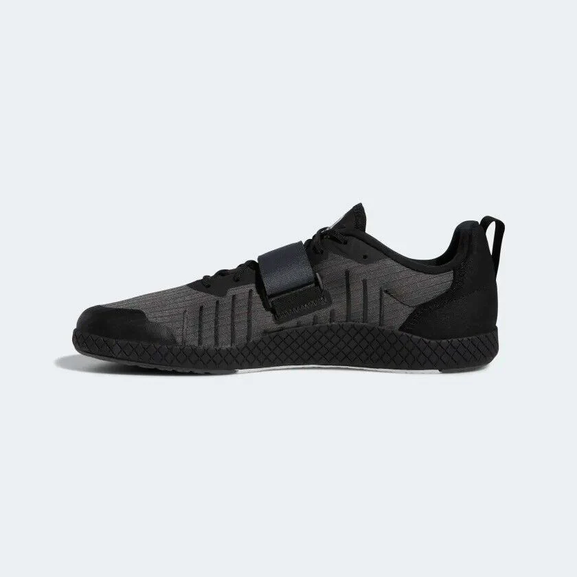 adidas Total Weightlifting Shoes Deadlift Black Mens - Image 7
